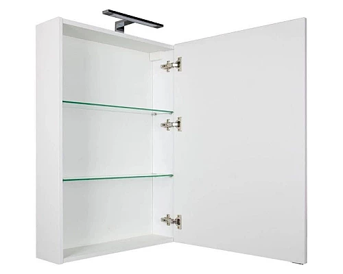 Приобрести Зеркальный шкаф 60х85 см белый Aquanet Алвита 00183994 в магазине сантехники Santeh-Crystal.ru