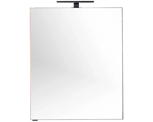 Купить Зеркальный шкаф 70х85 см серый антрацит Aquanet Алвита 00183990 в магазине сантехники Santeh-Crystal.ru