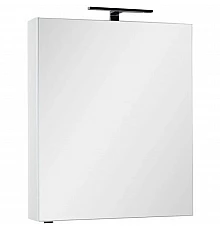 Зеркальный шкаф 70х85 см белый Aquanet Алвита 00184038