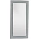 Купить Зеркало 45х90 см с подсветкой алюминий Aquanet Нота 00159094 в магазине сантехники Santeh-Crystal.ru