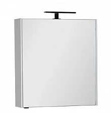 Зеркальный шкаф 60х75 см белый Aquanet Латина 00179942