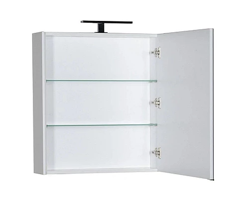 Приобрести Зеркальный шкаф 70х75 см белый Aquanet Латина 00179997 в магазине сантехники Santeh-Crystal.ru