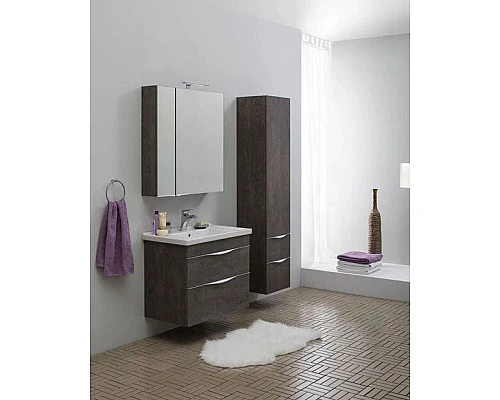 Купить Зеркальный шкаф 79,8х85 см дуб антик Aquanet Эвора 00182741 в магазине сантехники Santeh-Crystal.ru