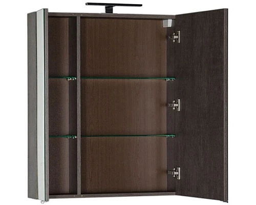 Заказать Зеркальный шкаф 69,8х85 см дуб антик Aquanet Эвора 00182997 в магазине сантехники Santeh-Crystal.ru