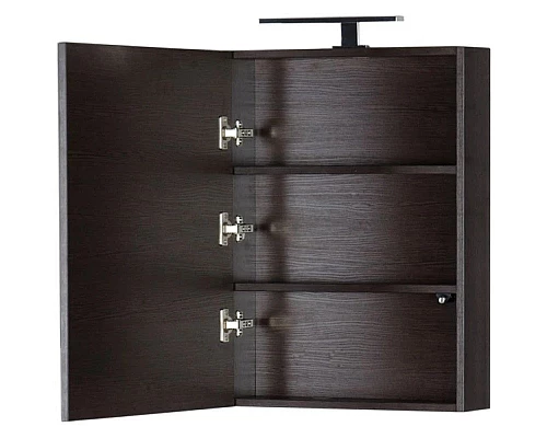 Приобрести Зеркальный шкаф 50х67 см венге Aquanet Нота 00172682 в магазине сантехники Santeh-Crystal.ru