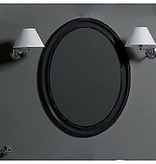 Зеркало 62 см черный глянец Simas Lante LAS1nero