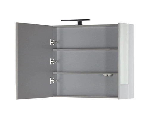 Купить Зеркальный шкаф 100х67 см белый Aquanet Верона 00175383 в магазине сантехники Santeh-Crystal.ru