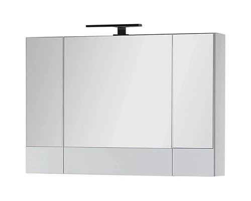 Купить Зеркальный шкаф 100х67 см белый Aquanet Верона 00175383 в магазине сантехники Santeh-Crystal.ru