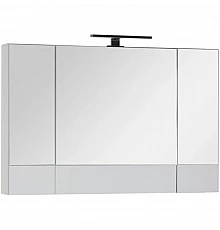 Зеркальный шкаф 100х67 см белый Aquanet Верона 00175383