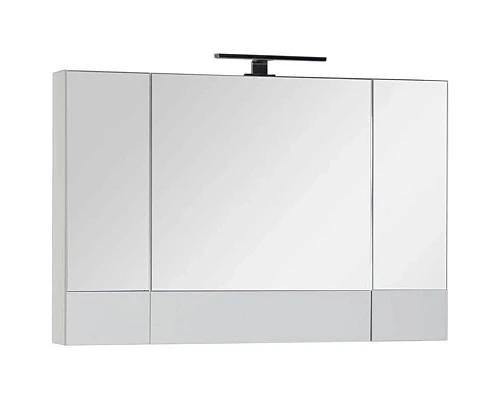 Купить Зеркальный шкаф 100х67 см белый Aquanet Верона 00175383 в магазине сантехники Santeh-Crystal.ru