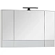 Купить Зеркальный шкаф 100х67 см белый Aquanet Верона 00175383 в магазине сантехники Santeh-Crystal.ru