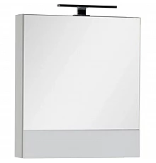 Зеркальный шкаф 58х67 см белый Aquanet Верона 00175344