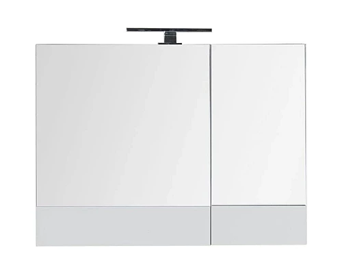 Приобрести Зеркальный шкаф 90х67 см белый Aquanet Верона 00172339 в магазине сантехники Santeh-Crystal.ru