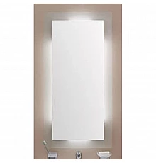 Зеркало 50х100 см с подсветкой алюминий Aquanet Нота 00159095