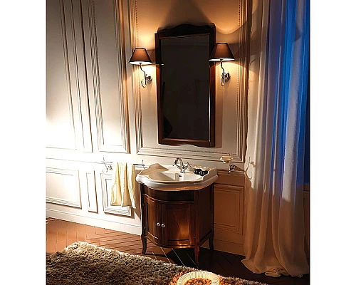 Заказать Зеркало 63х116 см орех Kerasan Retro 731340noce в магазине сантехники Santeh-Crystal.ru