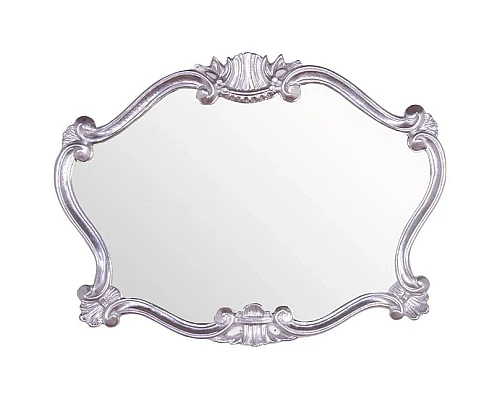 Заказать Зеркало 91х70 см глянцевое серебро Tiffany World TW02031arg.brillante в магазине сантехники Santeh-Crystal.ru