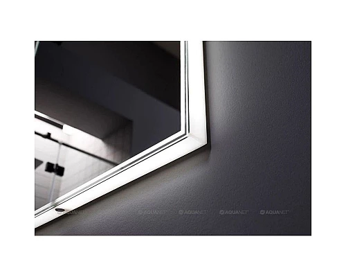 Приобрести Зеркало с подсветкой 120х85 см Aquanet Палермо 00196647 в магазине сантехники Santeh-Crystal.ru