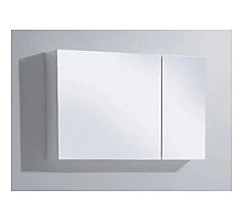 Зеркальный шкаф c одной подъёмной дверью с газовыми амортизаторами, одной распашной дверью с доводчиками 80х50 см BelBagno BB800PAC/BL