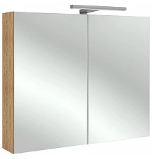 Зеркальный шкаф ореховое дерево 80х65 см Jacob Delafon Odeon Up EB796RU-E16