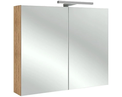 Заказать Зеркальный шкаф ореховое дерево 80х65 см Jacob Delafon Odeon Up EB796RU-E16 в магазине сантехники Santeh-Crystal.ru