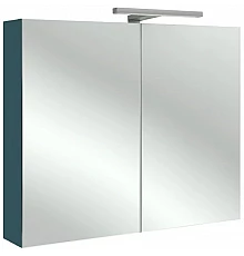 Зеркальный шкаф ледяной зеленый 80х65 см Jacob Delafon Odeon Up EB796RU-G77