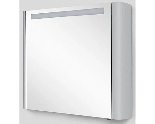 Заказать Зеркальный шкаф 80х70 см серый шелк глянец L Am.Pm Sensation M30MCL0801FG в магазине сантехники Santeh-Crystal.ru