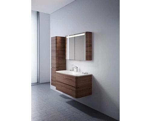 Заказать Зеркальный шкаф 100х70 см орех Am.Pm Sensation M30MCX1001NF в магазине сантехники Santeh-Crystal.ru