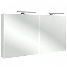 Зеркальный шкаф 120х65 см белый блестящий Jacob Delafon EB1368-G1C