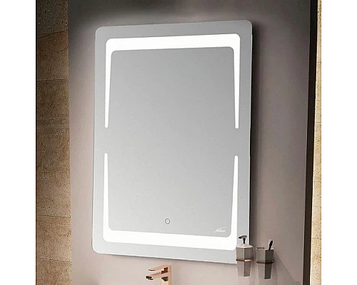 Приобрести Зеркало 60х80 см Melana MLN-LED018 в магазине сантехники Santeh-Crystal.ru