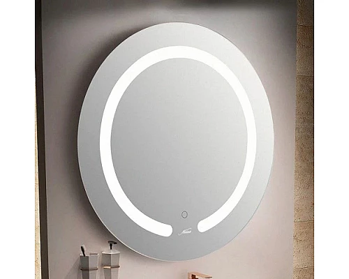 Приобрести Зеркало 60х60 см Melana MLN-LED087 в магазине сантехники Santeh-Crystal.ru