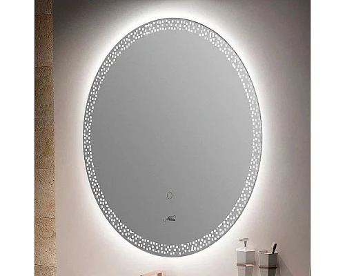 Приобрести Зеркало 60х60 см Melana MLN-LED088 в магазине сантехники Santeh-Crystal.ru