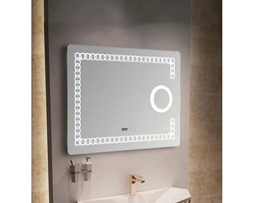 Заказать Зеркало 80х60 см Melana MLN-LED092 в магазине сантехники Santeh-Crystal.ru