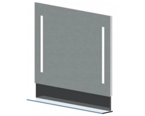 Приобрести Зеркало 88х83,3 см белый глянец Astra-Form Альфа 020306 в магазине сантехники Santeh-Crystal.ru