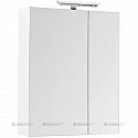 Зеркальный шкаф 70х87,3 см L белый Aquanet 00202088