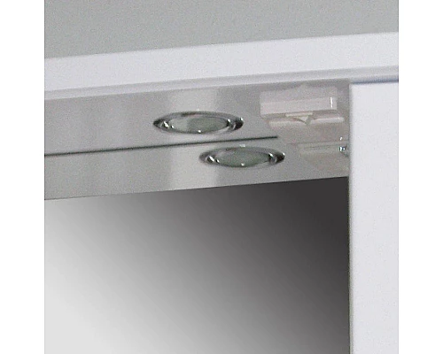 Заказать Зеркальный шкаф 92х96,5 см белый глянец Atoll Барселона в магазине сантехники Santeh-Crystal.ru