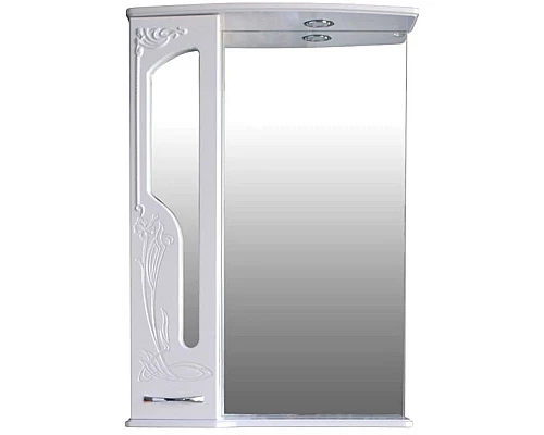 Заказать Зеркальный шкаф 65х93,5 см белый глянец Atoll Барселона в магазине сантехники Santeh-Crystal.ru