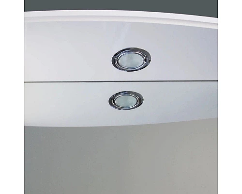 Заказать Зеркальный шкаф 65х93,5 см белый глянец Atoll Барселона в магазине сантехники Santeh-Crystal.ru