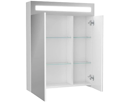 Купить Зеркальный шкаф 60х80 см белый OWL 1975 Nyborg OW06.05.00 в магазине сантехники Santeh-Crystal.ru