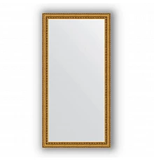 Зеркало 52х102 см бусы золотые Evoform Definite BY 1052