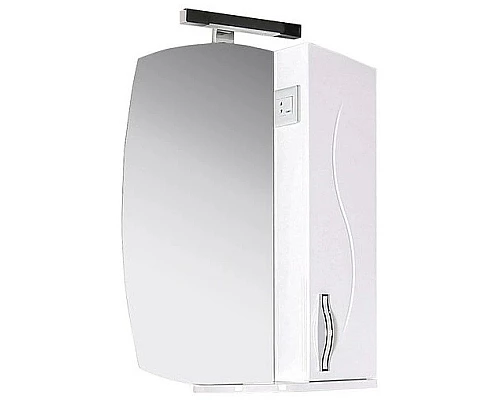 Приобрести Зеркальный шкаф 60х80 см белый ASB-Mebel Грета в магазине сантехники Santeh-Crystal.ru