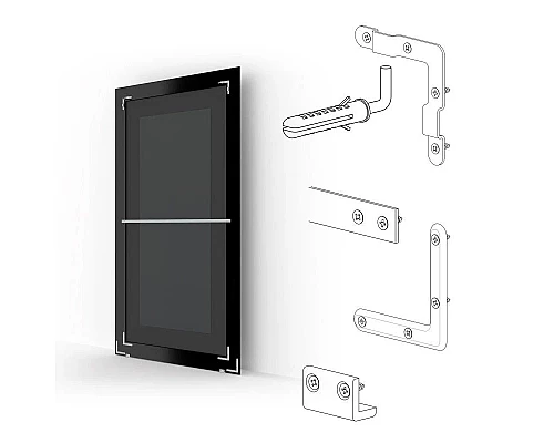 Приобрести Зеркало напольное 114х204 см травленое золото Evoform Definite Floor BY 6031 в магазине сантехники Santeh-Crystal.ru