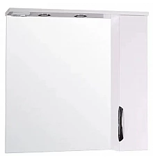 Зеркальный шкаф 77,8х78,1 см белый ASB-Mebel Миранда