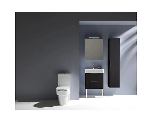 Заказать Зеркальный шкаф 60х70 см белый матовый R Laufen Base 4.0275.2.110.260.1 в магазине сантехники Santeh-Crystal.ru