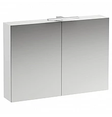 Зеркальный шкаф 100х70 см белый матовый Laufen Base 4.0285.2.110.260.1