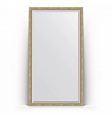 Зеркало напольное 108х198 см состаренное серебро с плетением Evoform Exclusive Floor BY 6142