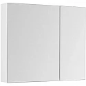 Зеркальный шкаф 100х87,3 см белый глянец L Aquanet Йорк 00202090