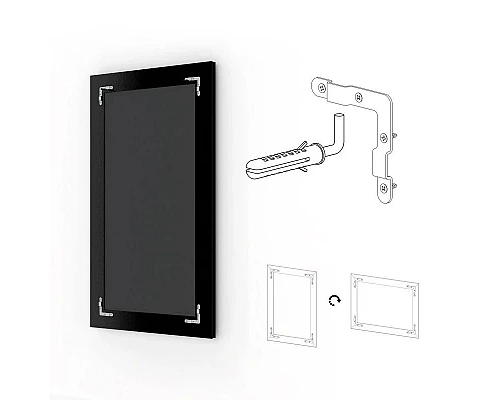 Заказать Зеркало 105х105 см сусальное золото Evoform Exclusive-G BY 4439 в магазине сантехники Santeh-Crystal.ru