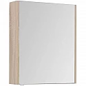 Зеркальный шкаф 62,2х75 см дуб сонома R Aquanet Остин 00201733 Зеркальный шкаф 62,2х75 см дуб сонома R Aquanet Остин 00201733