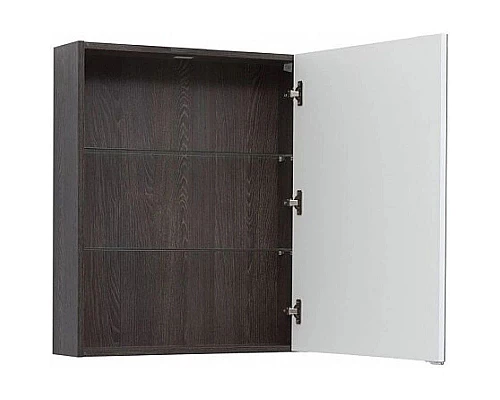 Купить Зеркальный шкаф 62,2х75 см дуб кантербери R Aquanet Остин 00200919 в магазине сантехники Santeh-Crystal.ru