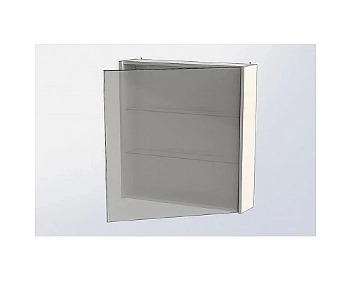 Купить Зеркальный шкаф 72,2х75 см дуб кантербери R Aquanet Остин 00201735 в магазине сантехники Santeh-Crystal.ru